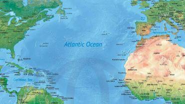 This is the ocean found on the east coast of the united states and the west coast of some european a