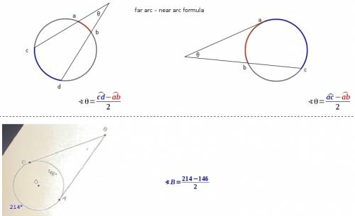 In the diagram of circle o, what is the measure of