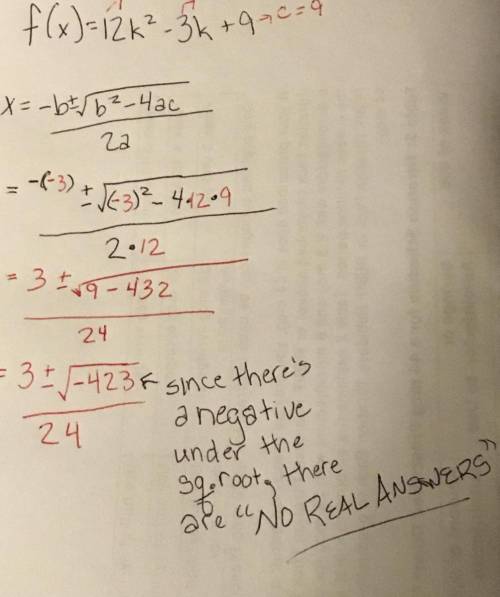 Me!  solve this equation. solve for x using the quadratic formula.