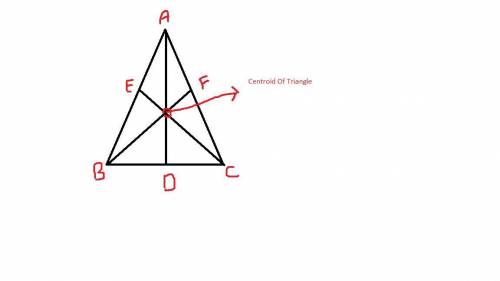 Use vectors to show that, for any triangle1 in r², the points2 that are 2/3 of the way from a vertex
