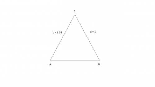 The lengths of the two sides of a triangle (not necessarily a right triangle) are 1.00 meters and 3.