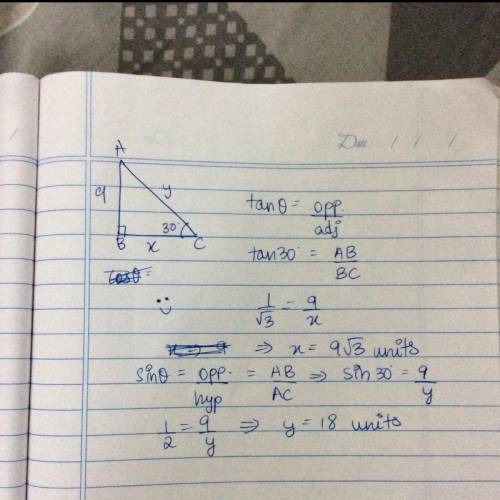 Find the values of x and y. write your answers in simplest form. x=__ y=__