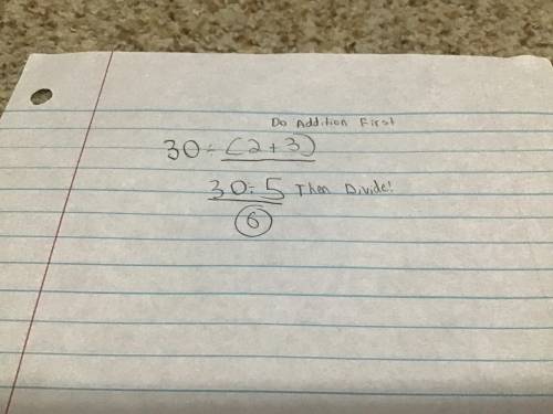 Quick question. after dividing 30 by 2, do i multiply 15 by 3 or add 3 it to?  (for question d) and