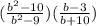 ( \frac{ b^{2}-10 }{b^{2}-9})( \frac{b - 3}{b + 10})