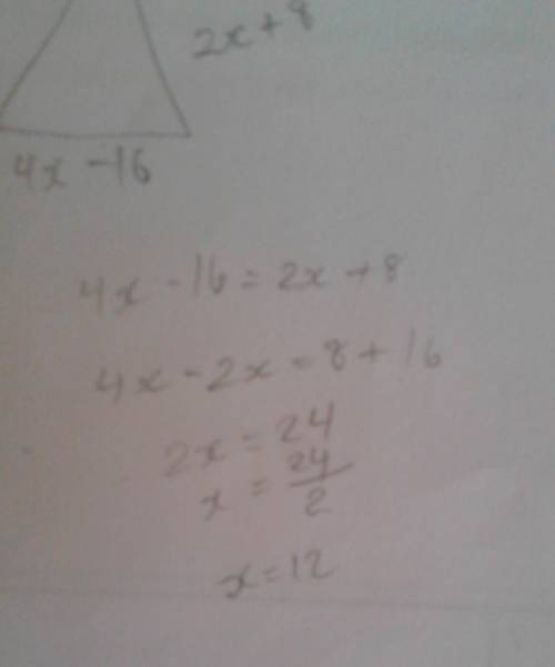 ﻿plz  me.﻿the figure shown below is an equilateral triangle. what is the number of units in the peri