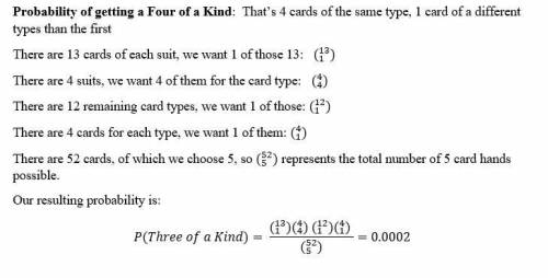 If we assume that all possible poker hands (comprised of 5 cards from a standard 52 card deck) are e