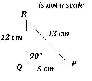 What is measure of angle r?  enter your answer as a decimal in the box. round only your final answer