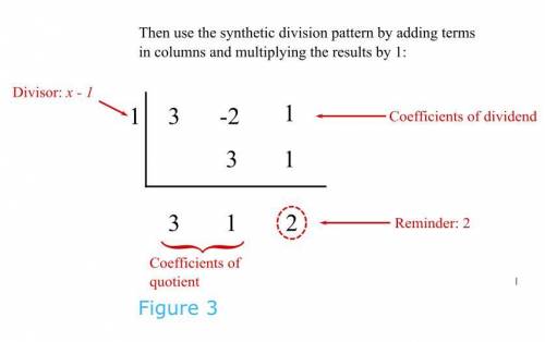 In exercises use synthetic division to perform the indicated division. write the polynomial in the f