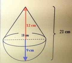 What is the exact volume of the figure?