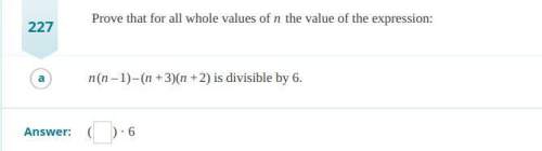 Prove that for all whole values of n the value of the expression: n(n–1)–(n+3)(n+2) is divisible by