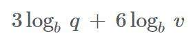 Write the expression as a single logarithm.