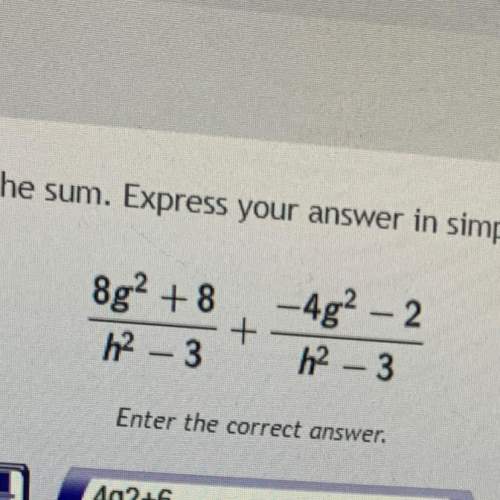 Find the sum.express your answer in simplest form