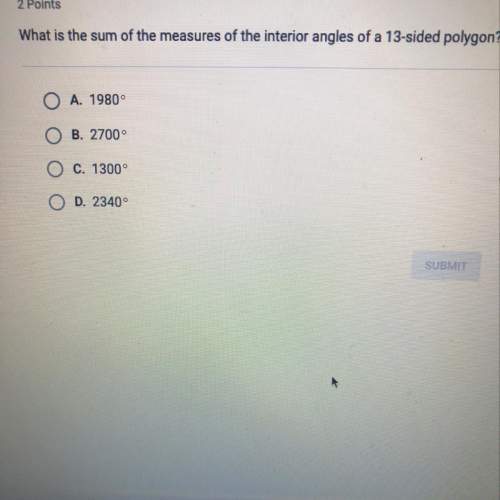 What is the sum of the measures of the interior angles of a 13-sided polygon?