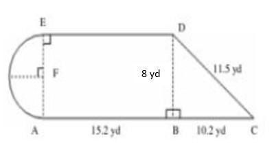 Having some real trouble with this question, ! find the perimeter and the area of the composite fi
