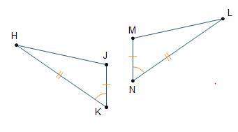 The triangles are congruent by the sss congruence theorem. which rigid transformation(s) can map mnp