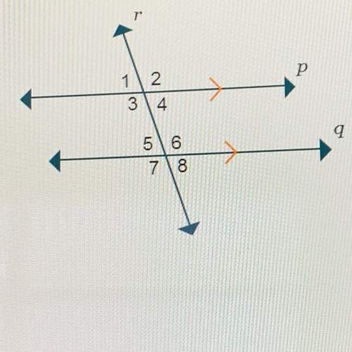 M&lt; 3 is (3x + 4) and m&lt; 5 is (2x + 11). angles 3 and 5 are can be the equation used to solve f