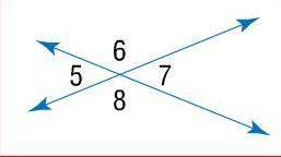 Find the measure of angle 7. measure of angle 7 = 2x+15 measure of angle 8 = 3x