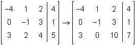 Astudent performed row operations on a matrix as shown below.which operations did the student perfor