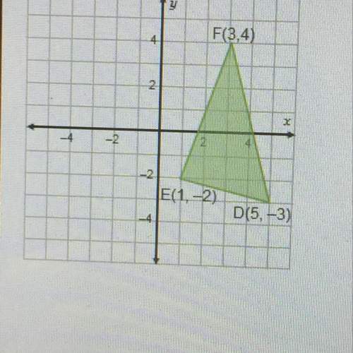 What are the coordinates of the image of vertex d after a reflection across the x-axis? (5,3) (-5,