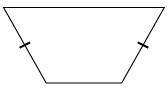 Describe the symmetry of the plane figure shown below. a.horizontal line symmetry b.vertical line sy