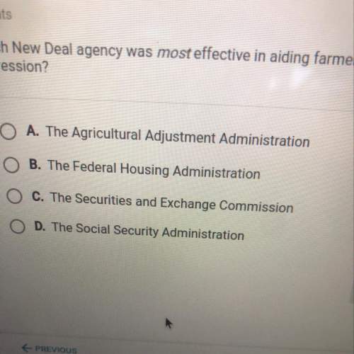 Which new deal agency was most affective in aiding farmers during the depression