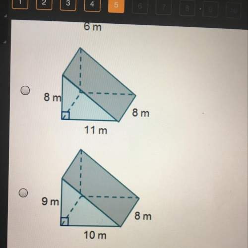 Which right triangle prism has the greatest volume
