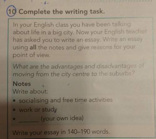 Igive 20 points for this writing task! just