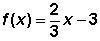Given the following linear function, sketch the graph of the function and find the domain and range.
