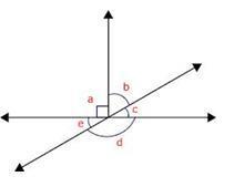 The measure of ∠d is 150°. what is the value of m∠b + m∠c +m∠e a30° b90°