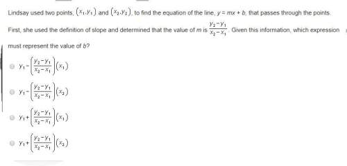 Given this information, which expression must represent the value of b?
