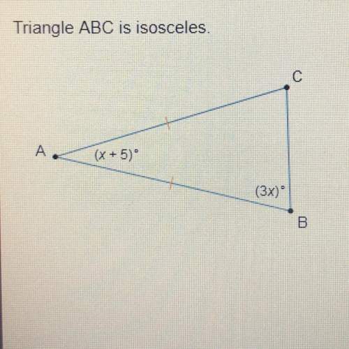 What is the measure or angle c?  •25 degrees  •30 degrees  •60 degrees  •75