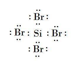 What is the molecular shape of silicon tetrabromide?  a. linear.  b. pyramidal.  c. tetrahedron.  d.