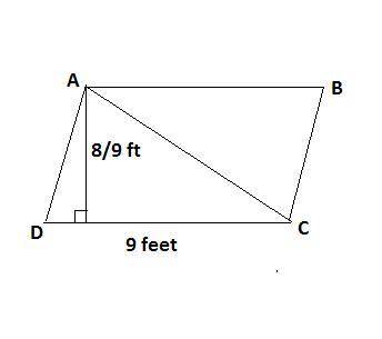 Best answer gets   . a parallelogram is shown below:  a parallelogram abcd is shown with dc equal to