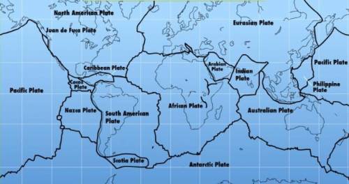 Which of these is not one of earth's tectonic plates?  a. indian plate b. pacific plate c. atlantic