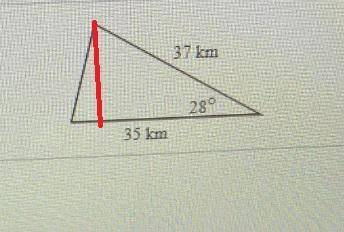 Can some find the area to this triangle I tried a bunch of things and i keep getting it wrong