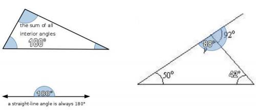 What is the measure of angle x? 88º 130º 42º 142º