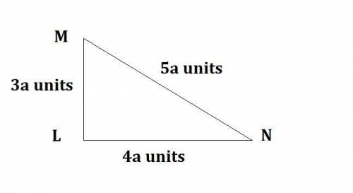 Position abc label the triangle on the coordinate plane right LMN with hypotenuse MN 5a units and ba