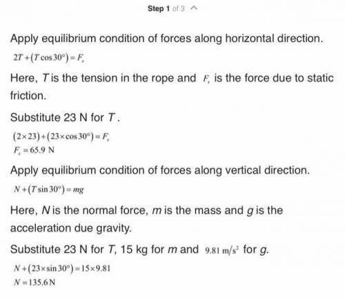 Determine the initial acceleration of the 15‐kg block if (a) T = 23 N and (b) T = 26 N. The system i