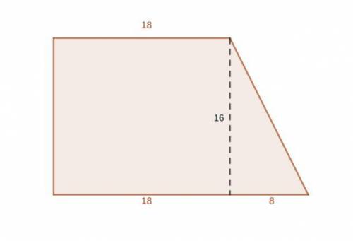 HELP ASAP PLZ What is the area of this figure? Enter your answer in the box. m² A right trapezoid wi
