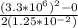 \frac{(3.3 * 10^{6})^{2}  - 0 }{2(1.25 * 10^{-2}) }