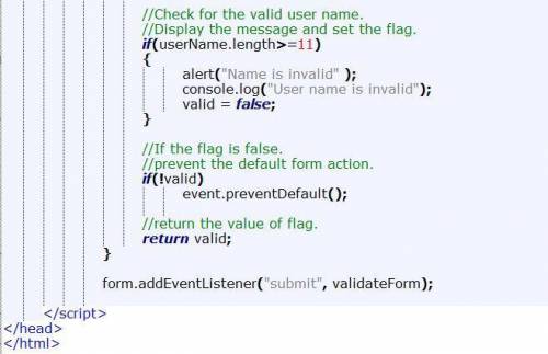 Fill the validateForm function to check that the phone number contains a number (use the isNaN funct