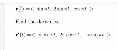 Find the point of intersection of the tangent lines to the curve r(t) = 3 sin(πt), 2 sin(πt), 6 cos(