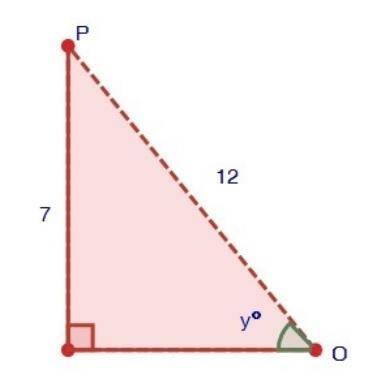 Saving... 8.  Find the measure of angle y. Round your answer to the nearest hundredth. (please type