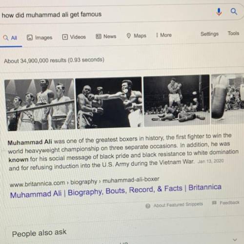 How did Muhammad Ali become famous
