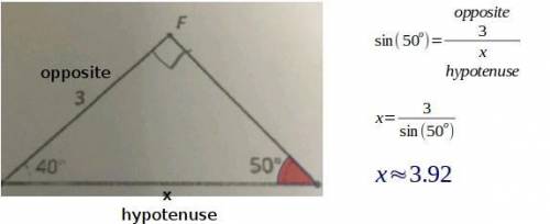 How do I find side length x and would I use sin cos or tan