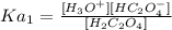 Ka_1=\frac{[H_3O^+][HC_2O_4^{-}]}{[H_2C_2O_4]}