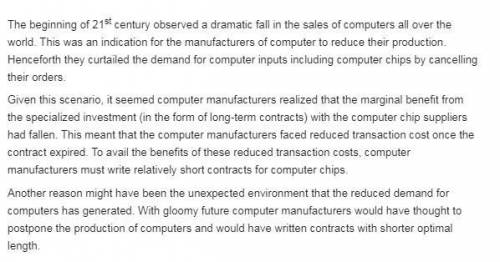 During the beginning of the 21st century, the growth in computer sales declined for the first time i
