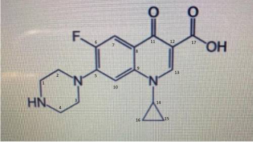 3. What is the molecular formula of your assigned molecule (for example, the molecular formula for g