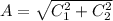 A = \sqrt{C_1^2+C_2^2}