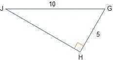 What is the length of line segment HJ? 5 units 5 StartRoot 3 EndRoot units 10 units 10 StartRoot 3 E